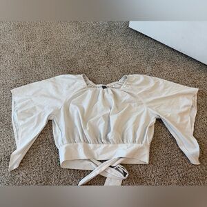 Elegant White Women's Top